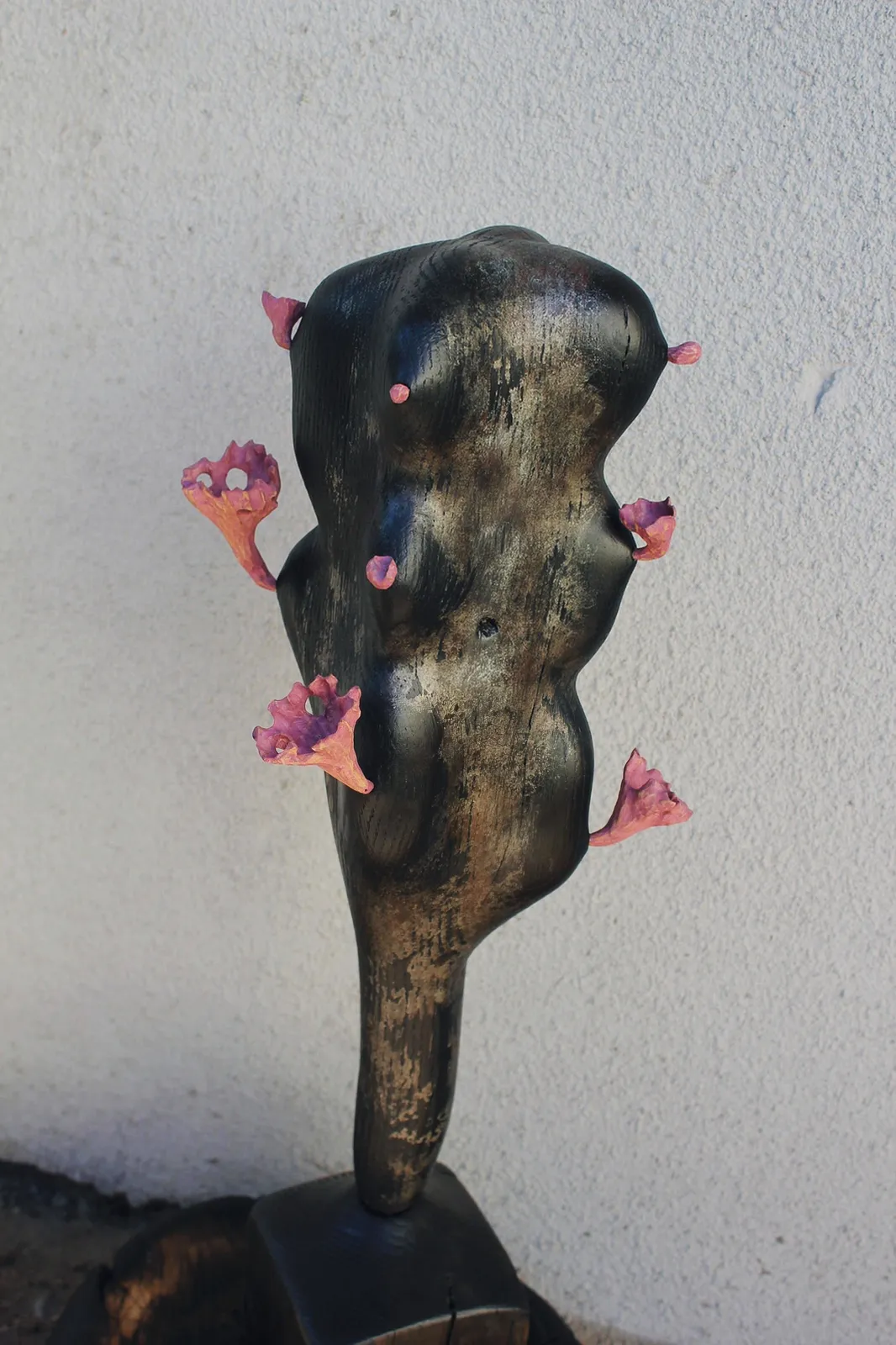Image of "Bloom" by Andrii Hunka, made of Wood,oil,acrylic , Скульптура medium, from Lviv, priced at $530 (≈ 23,845 грн) Photo 4 of 8.