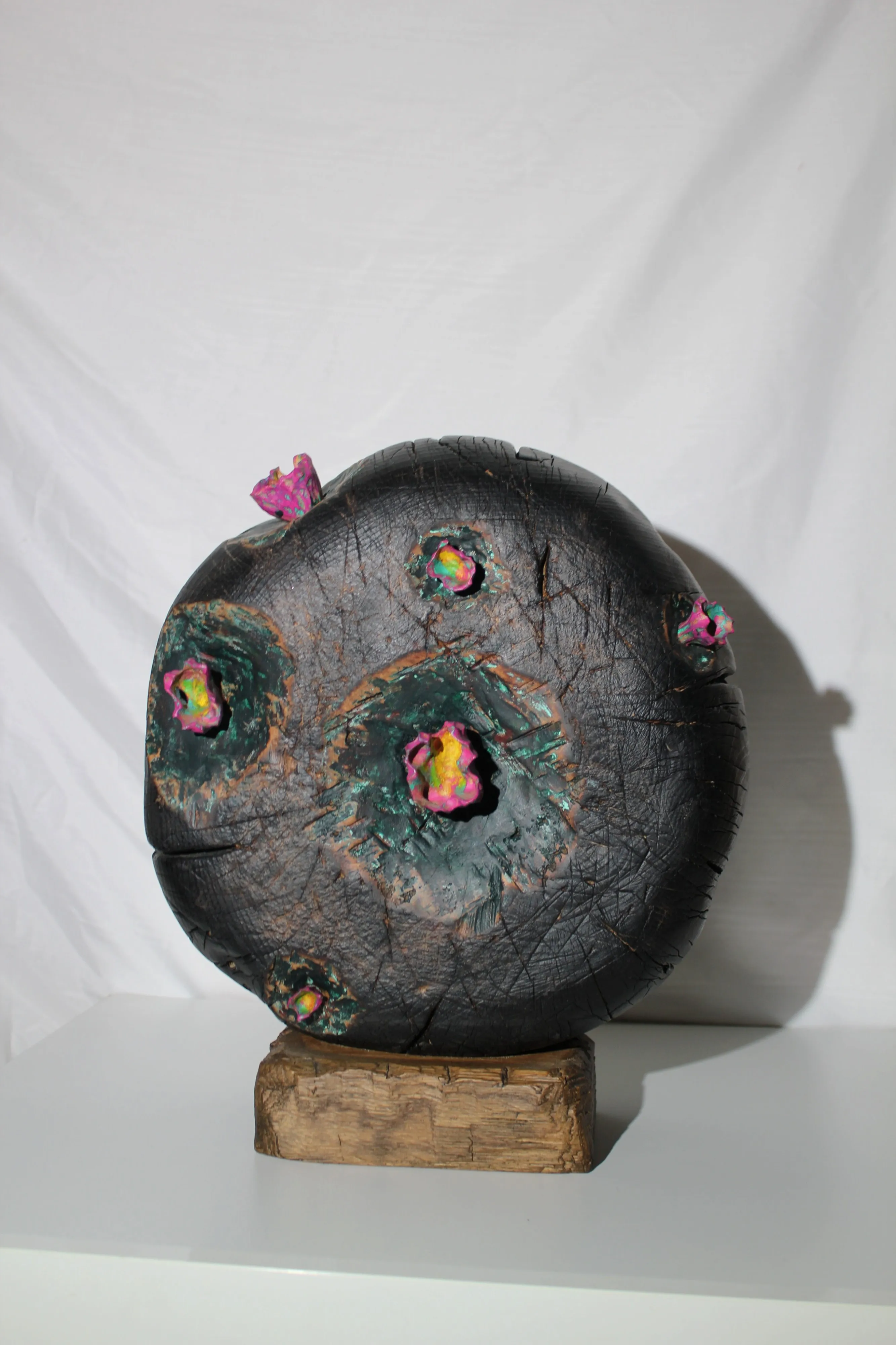 Image of Spring  by Andrii Hunka, size: 30*35*17cm, made of Wood,acrylic, oil, Скульптура medium, from Lviv, priced at $270 (≈ 12,380 грн) Photo 1 of 5.