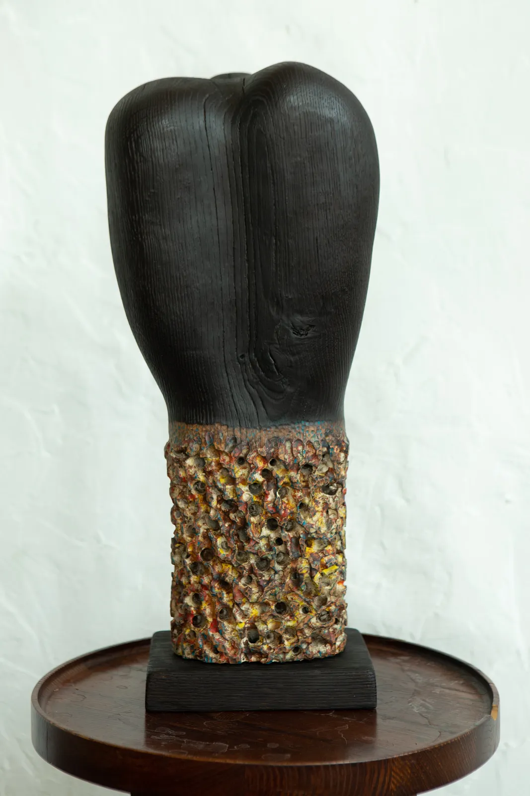 Image of Брунька by Andrii Hunka, made of Дерево,акрил,олія, Скульптура medium, from Львів, priced at $420 (≈ 19,173 грн) Photo 6 of 10.