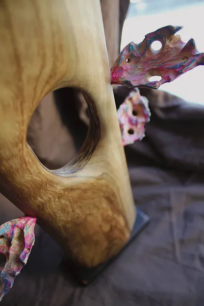 Зображення "Свідок весни" від Andrii Hunka, розмір: 38*20*5, матеріали: Дерево, акрил, натуральне масло, медіум: Скульптура, місто: Львів , ціна: $300 Фото 10 з 10.