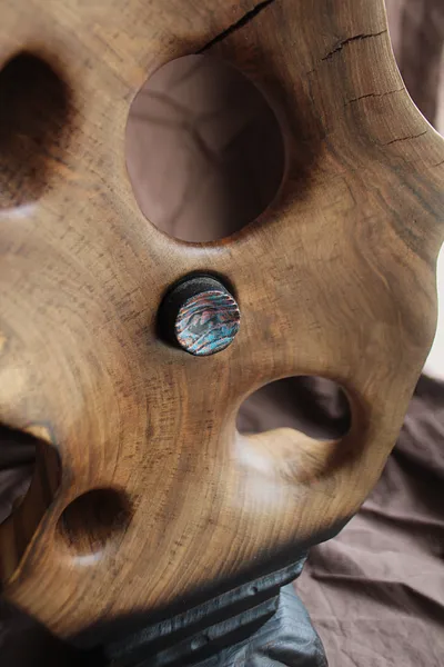 Зображення "Стержень" від Andrii Hunka, розмір: 44*21*11, матеріали: Дерево, натуральне масло,акрил, медіум: Скульптура, місто: Львів , серія: Annihilation, ціна: $250 Фото 7 з 11.